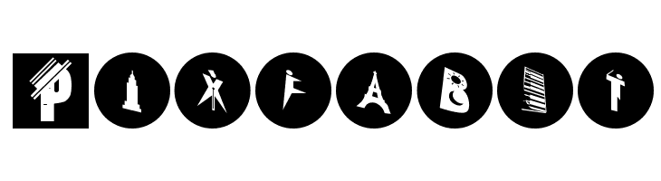 Pixfabet  Скачать бесплатные шрифты
