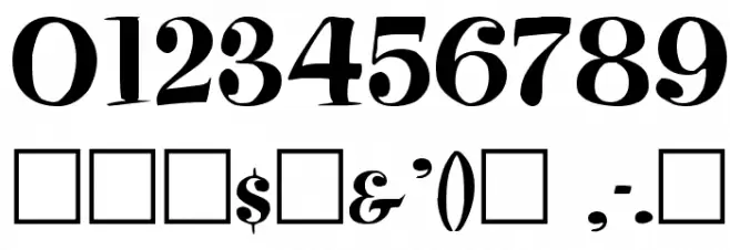 Pixie Regular Font OTHER CHARS