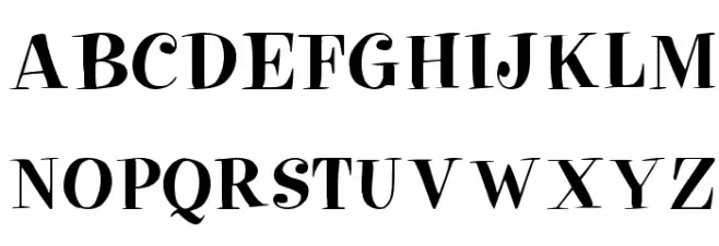 Pixie Regular Schriftart Groß