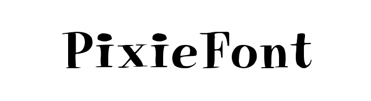 PixieFont Font