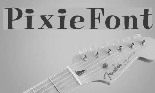 PixieFont フォント examples