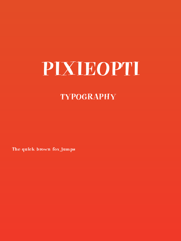 PixieOpti Poster