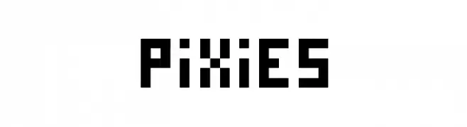 Pixies  Скачать бесплатные шрифты