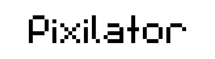 Pixilator  Frei Schriftart Herunterladen