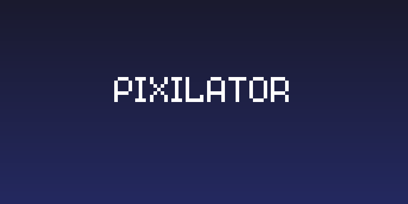 Pixilator Social Header