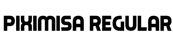 Piximisa Regular Font