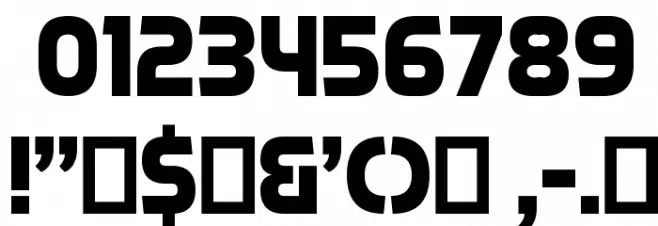 Piximisa Regular Font OTHER CHARS