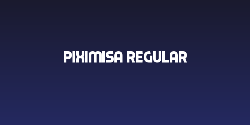 Piximisa Regular Social Header