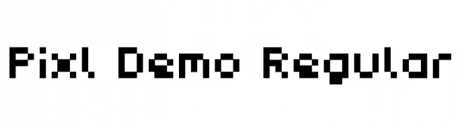 Pixl_Demo-Regular  تنزيل الخطوط