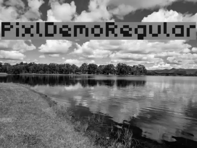 Pixl_Demo-Regular Font examples