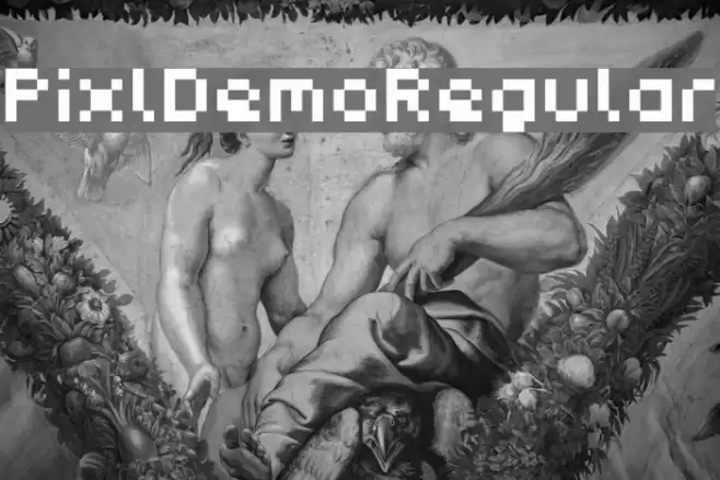 Pixl_Demo-Regular Font examples