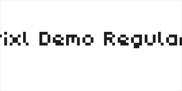 Pixl_Demo-Regular Logo