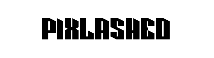Pixlashed  Frei Schriftart Herunterladen