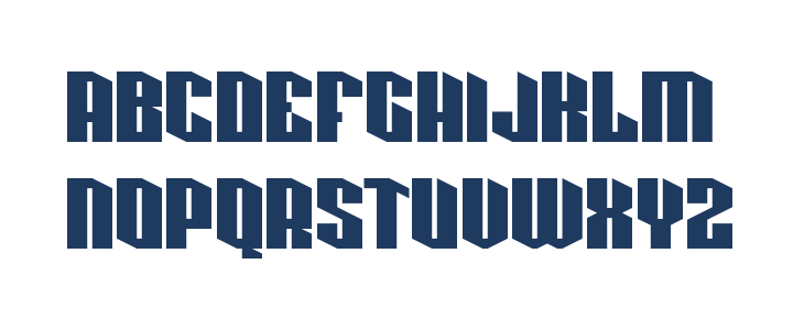 Pixlashed Lowercase