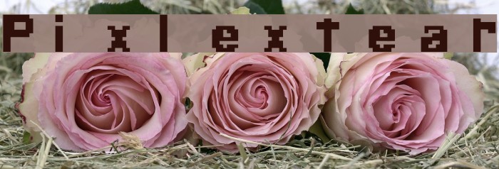 Pixlextear Font examples