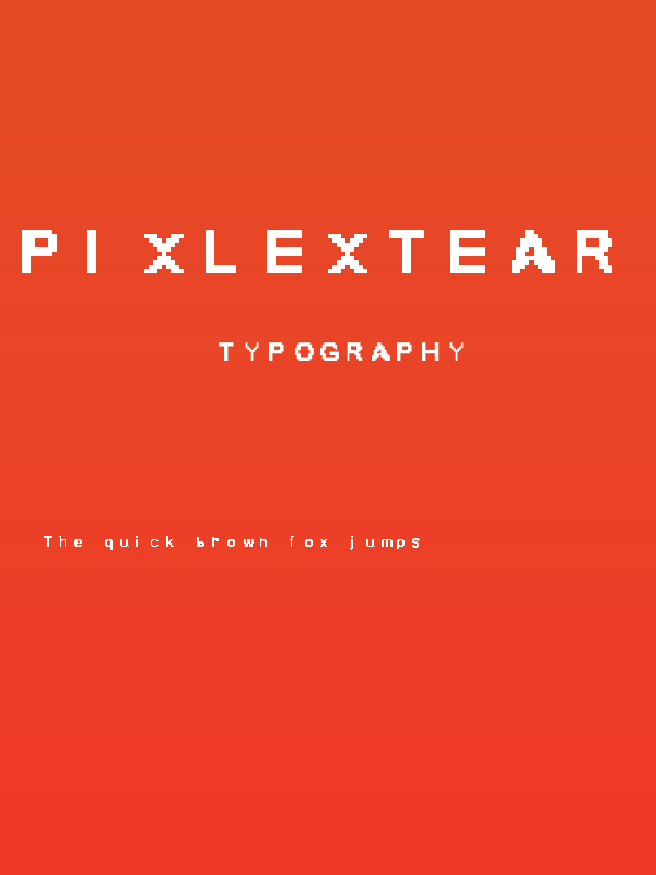 Pixlextear Poster
