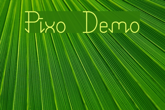 Pixo Demo Example 1