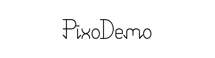 PixoDemo  Descarca Fonturi Gratis