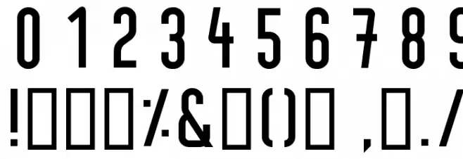 Pixochrome Font OTHER CHARS