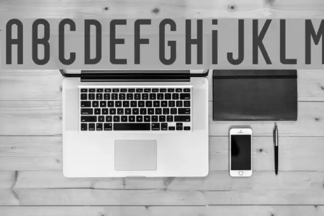 Pixochrome Font examples