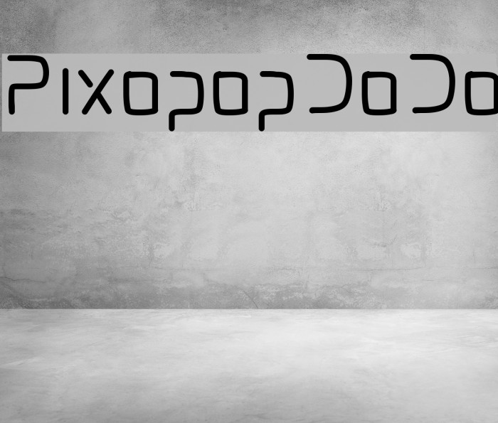 PixopopDoDo Font examples