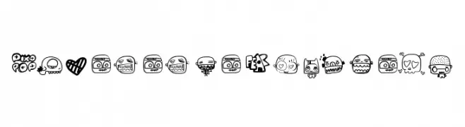 PixopopMonstalove  Fuentes Gratis Descargar