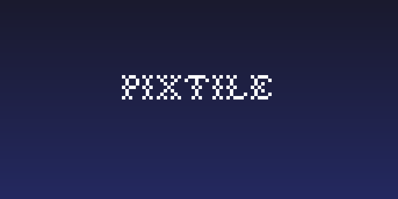 Pixtile Social Header
