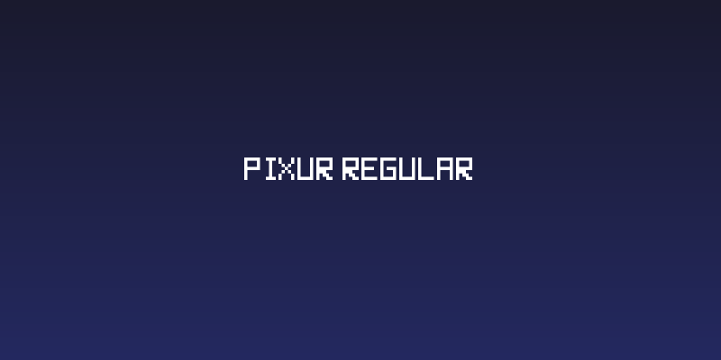 Pixur Regular Social Header