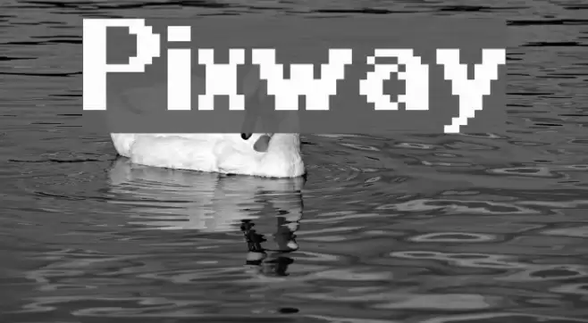 Pixway Font examples