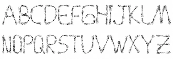 Pizcas Schriftart Groß