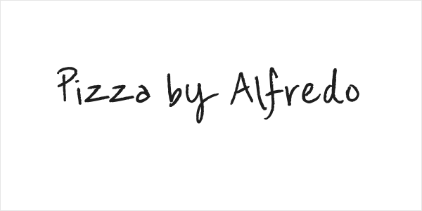 Pizza by Alfredo Logo
