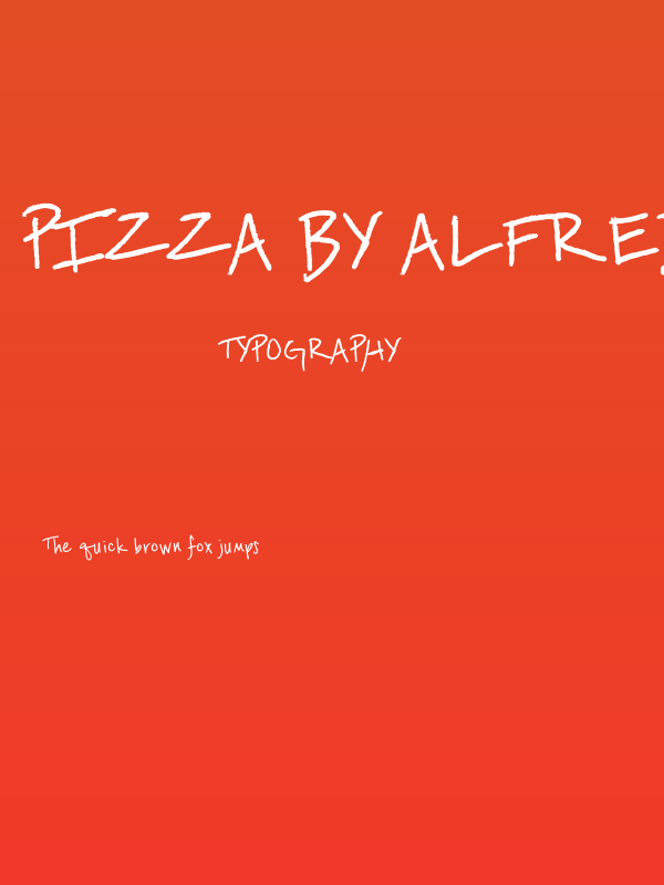 Pizza by Alfredo Poster