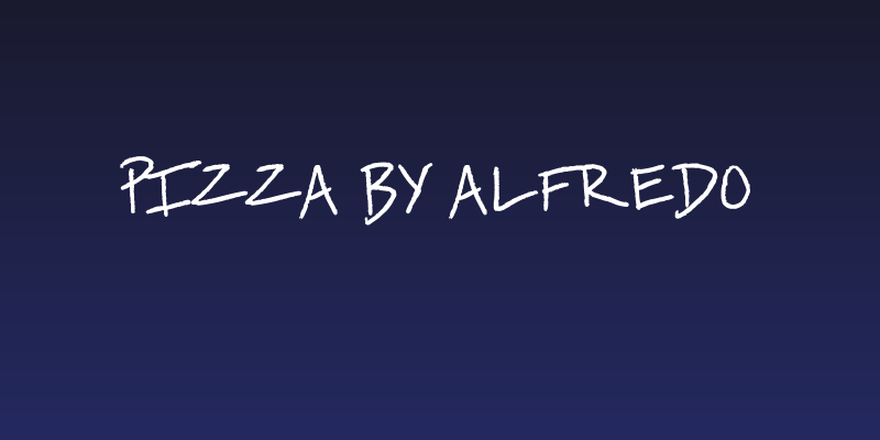 Pizza by Alfredo Social Header