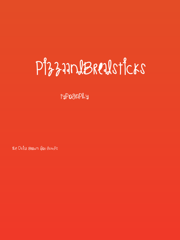 PizzaAndBreadsticks Poster