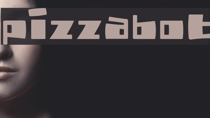 PizzaBot Font examples