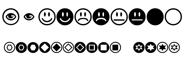 PizzaDude Bullets Font OTHER CHARS