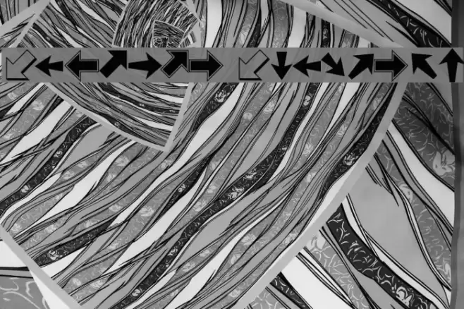 PizzaDude Pointers Font examples