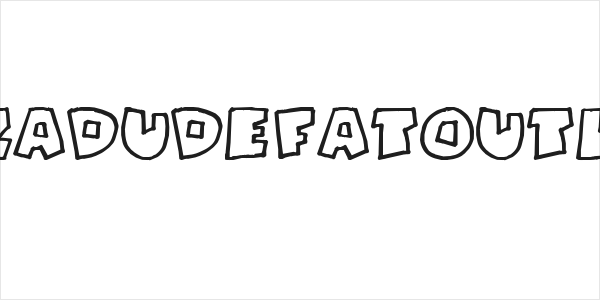 PizzaDudeFatOutline Logo