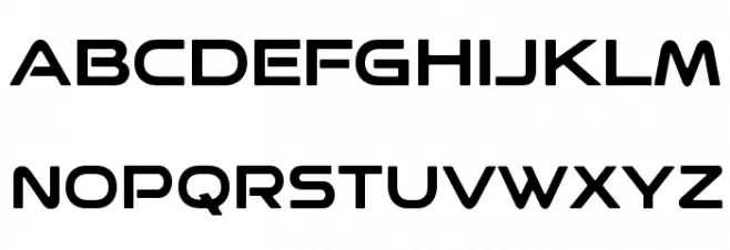 PizzaOpti Schriftart Groß