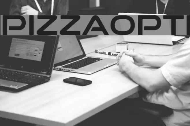 PizzaOpti Font examples