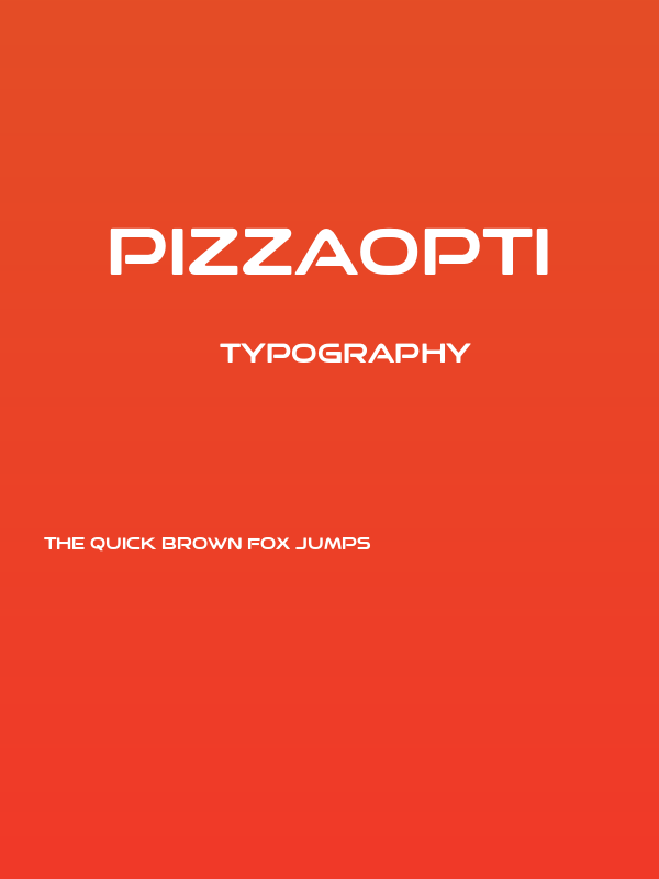 PizzaOpti Poster