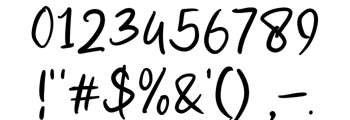 Pizzat Font OTHER CHARS
