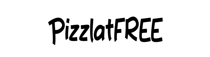 PizzlatFREE  Descarca Fonturi Gratis