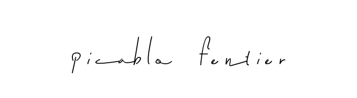 picablo fentier  لخطوط تنزيل