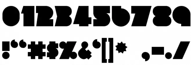 pickleweasel Font OTHER CHARS