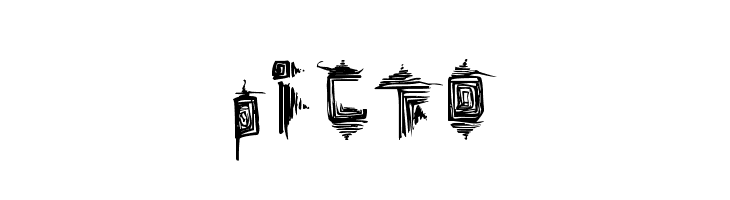 picto  Fuentes Gratis Descargar