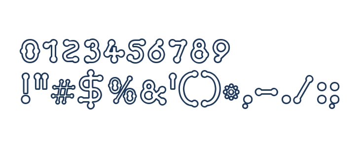 pierced  outline Other Characters