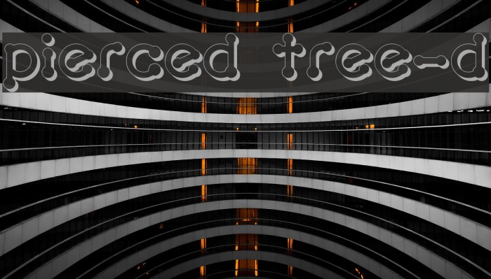 pierced  tree-d Example 1