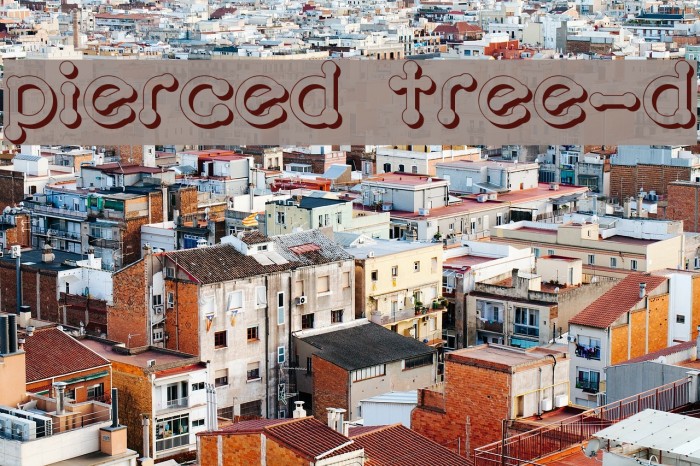 pierced  tree-d Example 2