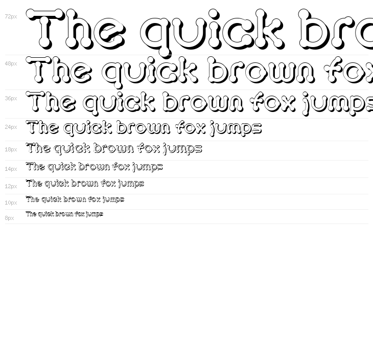 pierced  tree-d Waterfall